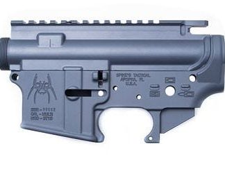 Spikes Tactical Stripped Upper/Lower Set Gray 5.56