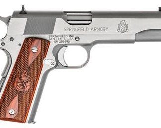 SPRINGFIELD 1911 MIL-SPEC STAINLESS STEEL .45ACP 5-INCH 7RD *CA COMPLIANT*