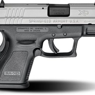 SPRINGFIELD XD SUB-COMPACT ESSENTIALS BI-TONE 9MM 3-INCH 10RD