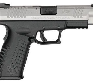 SPRINGFIELD XD(M) FULL-SIZE ESSENTIALS STAINLESS / BLACK .45 ACP 4.5-INCH 13RDS