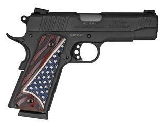TAURUS 1911 COMMANDER PISTOL BLUE / US FLAG GRIPS .45 ACP 4.25-INCH 8RDS