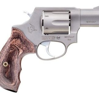 Taurus 856 Stainless .38 Special +P 2" Barrel 6-Rounds Walnut Grips