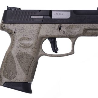 TAURUS G2C FLAT DARK EARTH / BLACK 9MM 3.25" BARREL 12-ROUNDS ADJUSTABLE REAR SIGHT