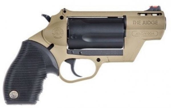 Taurus Judge Public Defender Flat Dark Earth .410 GA / .45 LC 5Rds