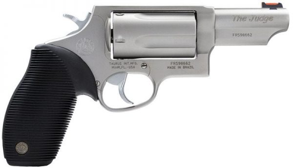 Taurus Judge Revolver Matte Stainless .410 GA / .45 LC 3-inch 5Rds