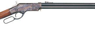 Taylors and Co 1860 Henry Steel Frame Blued .45 LC 24.25" Barrel 13-Rounds with Ladder Fixed Sights