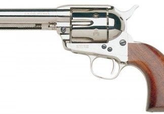 Taylors and Co 1873 Cattleman Nickel .357 Mag 4.75-inch 6Rds