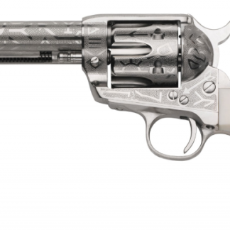 Taylor's and Co. Model 1873 Cattleman Stainless / White .45LC 5.5-inch barrel 6-round