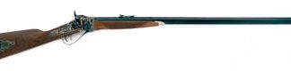 TAY 1874 QUGLY SHRP 45/70 34-INCH 1RD BLUE/CHECKERED WALNUT