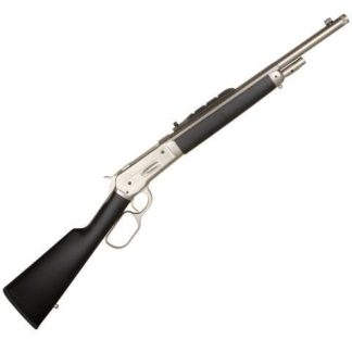 Taylors and Co 1886 Ridge Runner Chrome Matte .45-70Gov 18.5-inch 4rd Threaded Barrel
