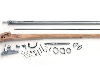 Traditions 1861 Springfield Musket Muzzleloading Rifle Kit 58 Caliber Percussion Rifled 40" Barrel