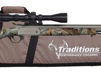 Traditions Buckstalker XT Vista Camo .50 Caliber 24" Barrel 1-Rounds with Scope and Case