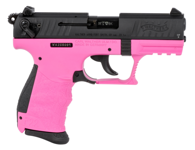 Buy Walther P22 Q Pink Black 22 Lr 342 Barrel 10 Rounds Online Connecticut Firearms 5597