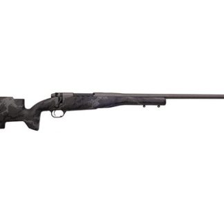 Weatherby Mark V Accumark Pro 338-378 Weatherby 28" Barrel 2 Rounds Black Gray Tungsten