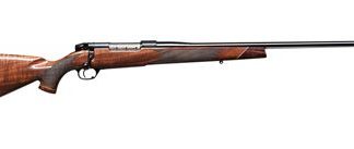Weatherby Mark V Deluxe Blue 240 Weatherby Magnum 24-inch 5rd Walnut stock