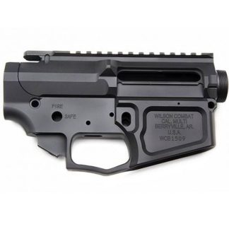 Wilson Combat AR-15 Matched Billet Upper/Lower Receiver Set Aluminum Black Armor-Tuff