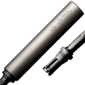 Yankee Hill Machine Phantom ULT Suppressor Natural Matte .30Cal 7.625-inch 5/8-24 TPI