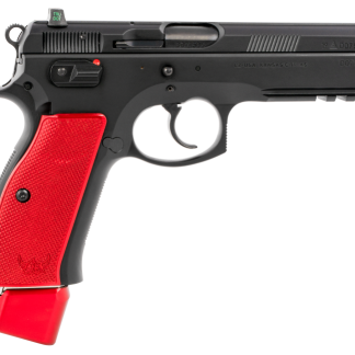 CZ 75 SP-01 9MM 4.6" BARREL 20-ROUNDS RED HENNING ALUMINUM GRIPS
