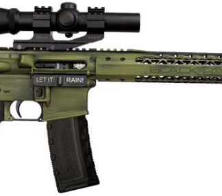 Black Rain Ordnance Spec15 Bazooka Green 5.56 NATO / .223 Rem 16" Barrel 30-Rounds with Burris TAC30 Optic