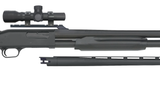 Mossberg 500 Field/Deer Combo 12 GA 28" / 24" Barrels 3"-Chamber 5-Rounds 2.5x20mm Scope