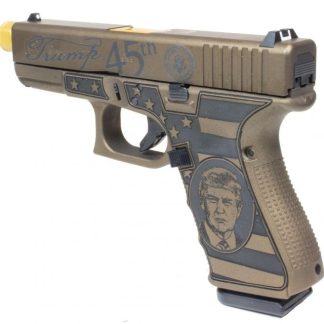GLOCK 19 GEN 3 FLAT DARK EARTH 9MM 4.01" BARREL 15-ROUNDS TRUMP EDITION