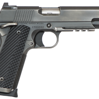 DAN WESSON SPECIALIST DISTRESSED STAINLESS .45 ACP 5" BARREL 8-ROUNDS NIGHT SIGHTS