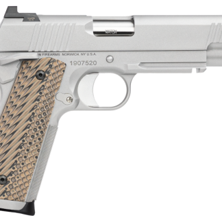 DAN WESSON SPECIALIST STAINLESS 10MM 5" BARREL 8-ROUNDS NIGHT SIGHTS