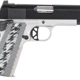 DAN WESSON V-BOB TWO-TONE STAINLESS / BLACK .45 ACP 4.25" BARREL 8-ROUNDS