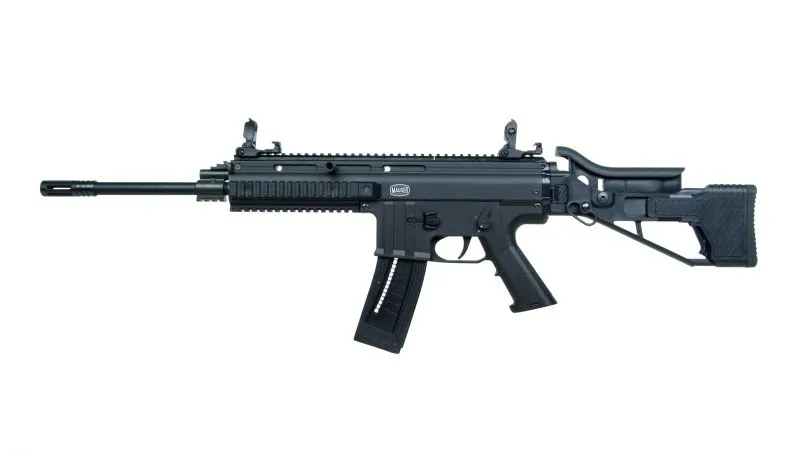 Mauser M-15 .22 LR 16.3" Barrel 23-Rounds Adjustable Flip-Up Sights
