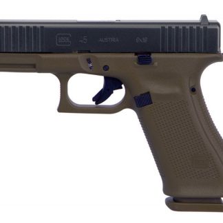 GLOCK 45 GEN 5 PATRIOT BROWN 9MM 4.02" BARREL 17-ROUNDS WITH FIXED SIGHTS