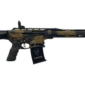 Typhoon Defense F12 Sport Semi-Automatic Shotgun Flat Dark Earth 12 GA 18.5" Barrel 5-Rounds