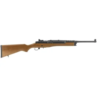 Ruger Mini-14 Ranch Hardwood 5.56 NATO / .223 Rem 18.5" Barrel 5-Rounds Scope Rings Included