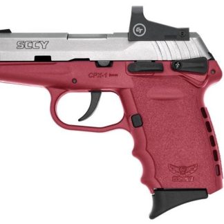 SCCY CPX-1 RD STAINLESS / RED 9MM 3.1" BARREL 10-ROUNDS CTS-1500 RED DOT SIGHT