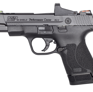 SMITH AND WESSON M&P PERFORMANCE CENTER SHIELD M2.0 .40 SW 4" PORTED BARREL 7-ROUNDS RED DOT