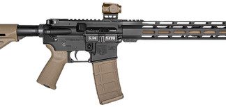 Diamondback DB15 FDE Optic Package 5.56/223 16" Barrel, Full Length Handguard, Viridian Red Dot, Flat Dark Earth, 30rd Mag
