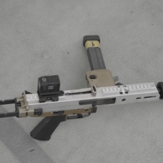 B&T KH9S Subgun - 9mm Semi-Auto Pistol with Folding Stock