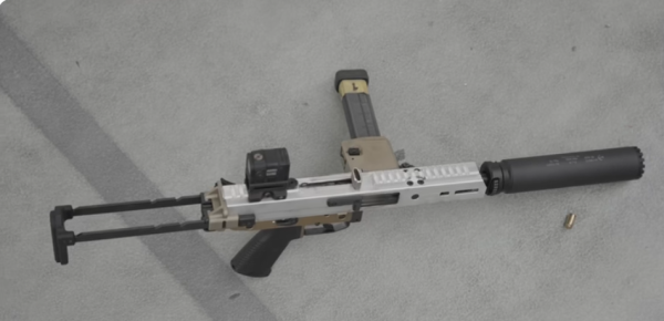 B&T KH9S Subgun - 9mm Semi-Auto Pistol with Folding Stock