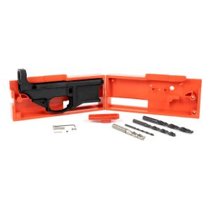 Polymer80 AR-15 80% Lower Receiver with Jig Kit - Complete Build Your Own Rifle Kit
